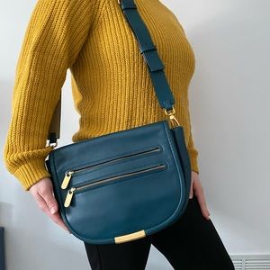 Marc by Marc Jacobs cross body sea blue bag